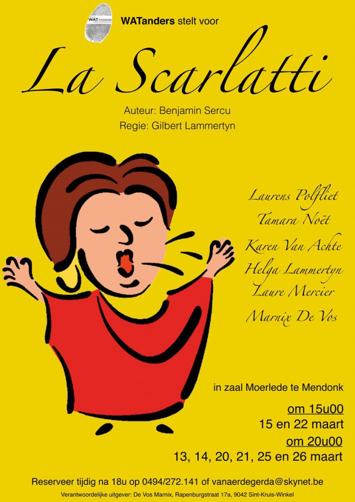 affiche la scarlatti